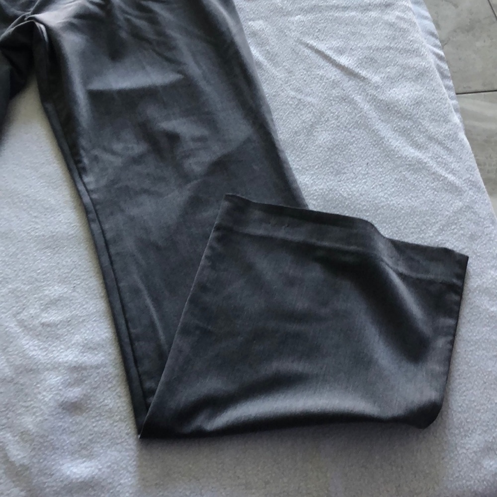 LIZ LANGE MATERNITY GREY DRESS PANTS - Picture 4 of 12